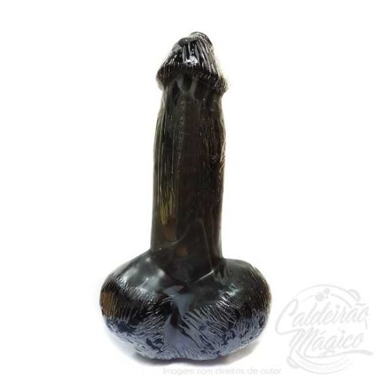 Vela Falo Preto