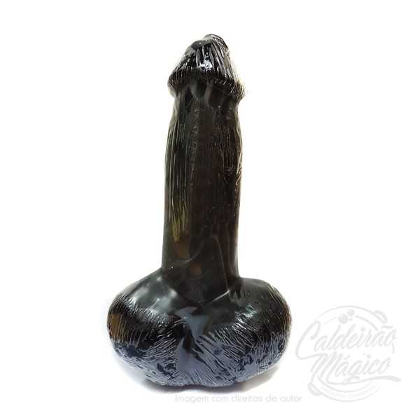 FALO DE CERA PRETO Vela Falo Preto