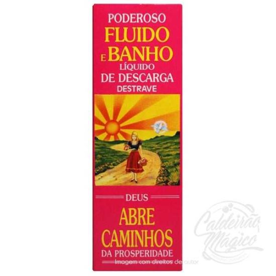 Fluído e Banho de Descarga Abre Caminhos