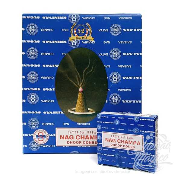 INCENSO NAG CHAMPA ARGABATTI CONES