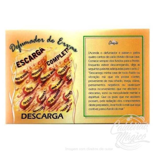Defumador de Ervas Descarga