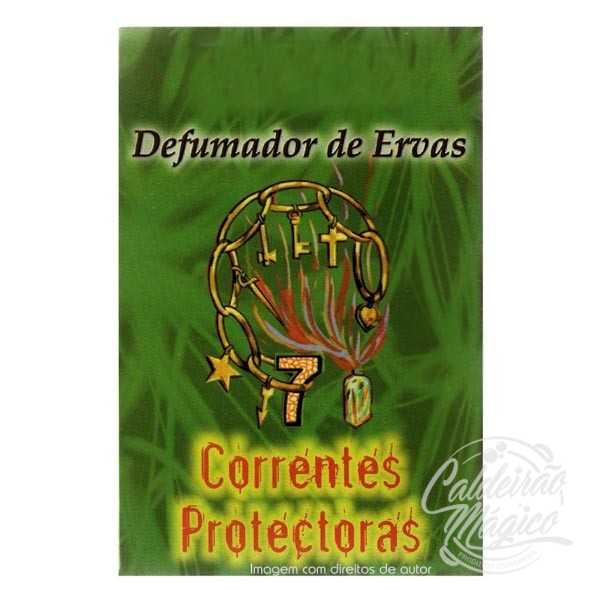 Defumador de Ervas 7 Correntes Protetoras Defumador de Ervas 7 Correntes Protetoras