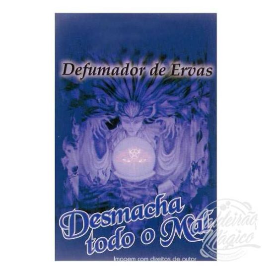 Defumador de Ervas Desmancha todo o Mal