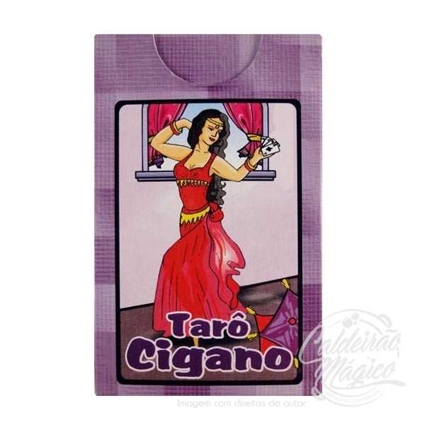 Baralho Cigana da Sorte - Tarot Cigano - 36 Cartas com folheto