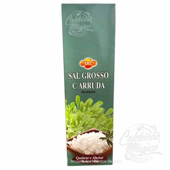 Incenso SAC Sal Grosso e Arruda