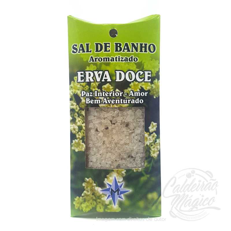 Sal Erva Doce Sal de Banho Erva Doce