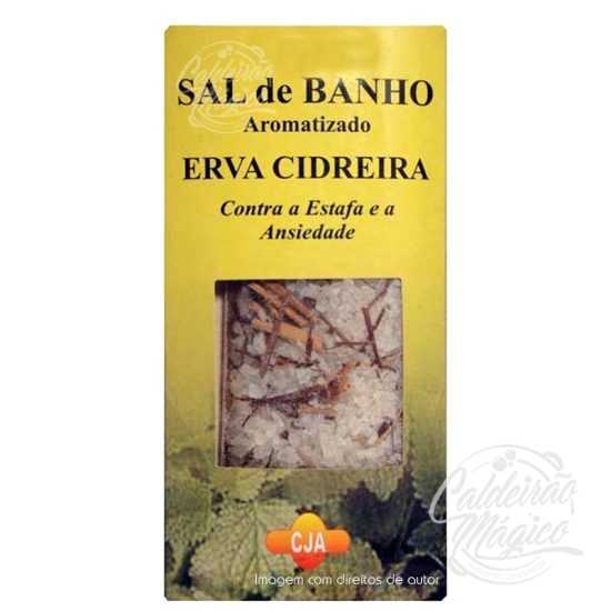 Sal de banho Erva Cidreira