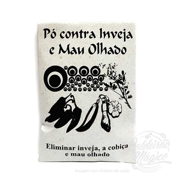 PÓ RITUAL CONTRA INVEJA Pó Contra Inveja e Mau Olhado