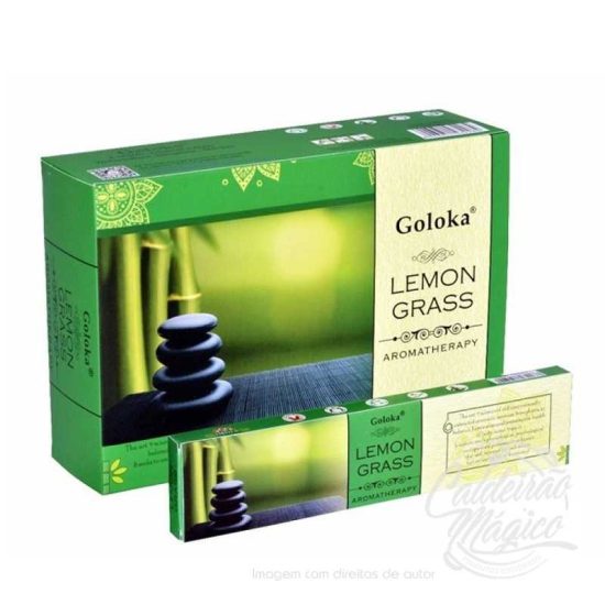 INCENSO GOLOKA AROMATERAPIA LEMONGRASS