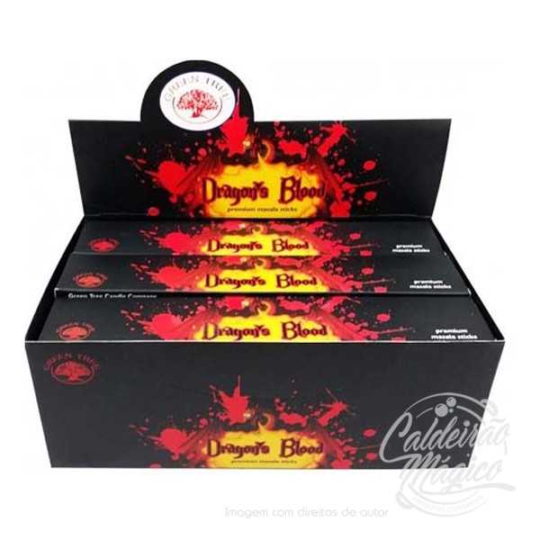 INCENSO DRAGONS BLOOD Incenso Sangue Dragão - Green Tree
