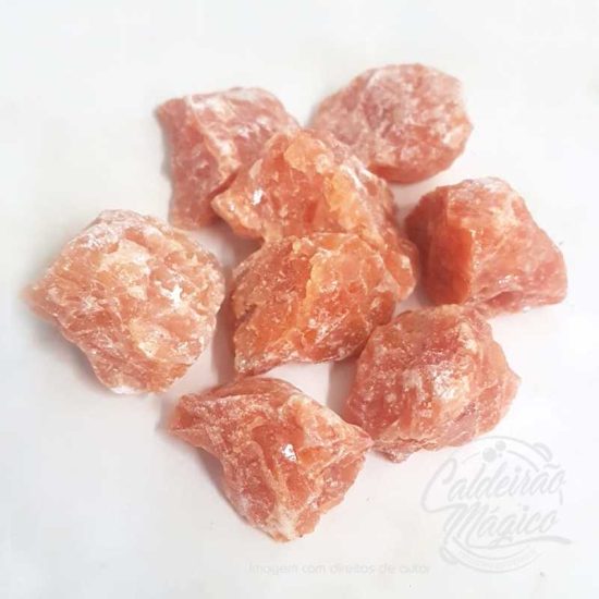 Calcita Laranja Bruta