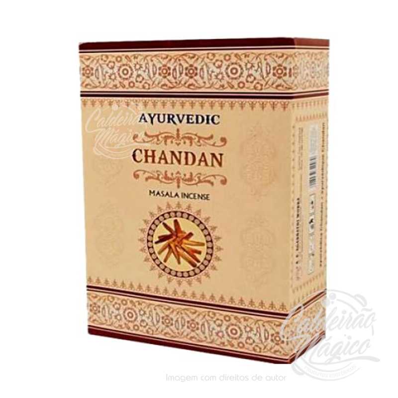 Incenso Ayurvedic Sândalo Incenso Ayurvedic Sândalo