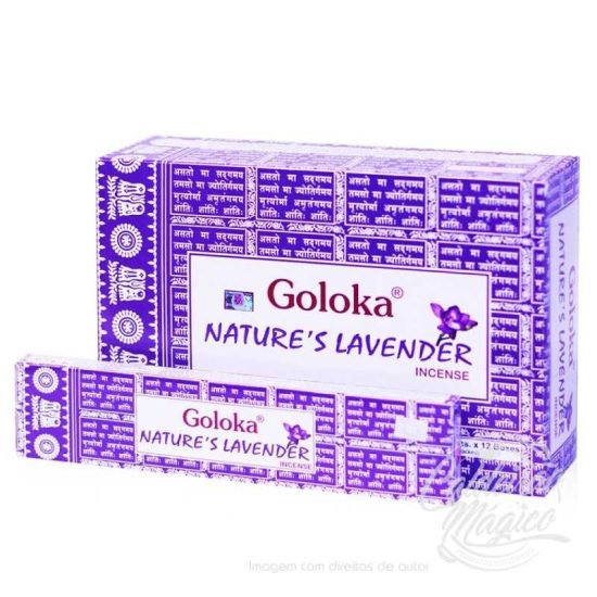 INCENSO GOLOKA NATURE´S LAVANDA