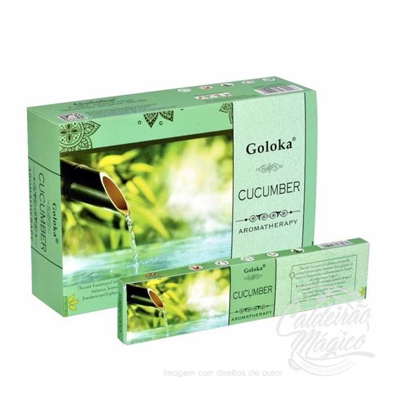 INCENSO GOLOKA AROMATERAPIA PEPINO