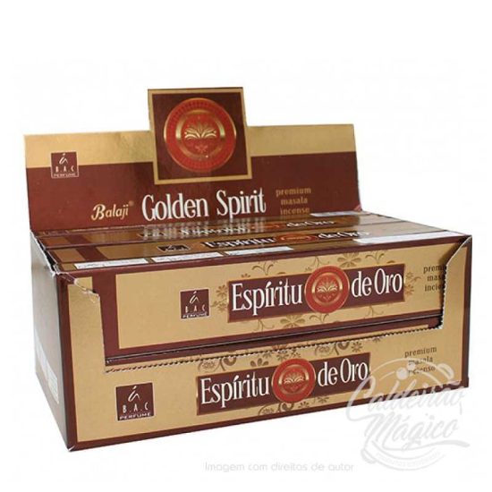 Incenso Golden Spirit Balaji