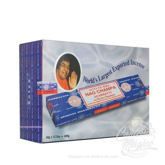 INCENSO SATYA NAG CHAMPA 40GR.