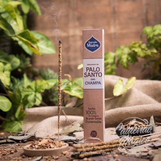 Incenso Pau Santo e Champa Sagrada Madre