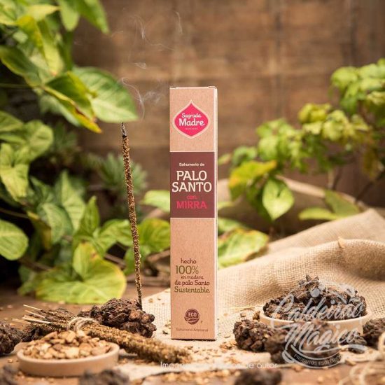 Incenso Pau Santo e Mirra Sagrada Madre