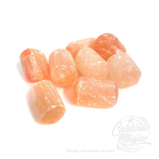 Selenite Laranja Rolada