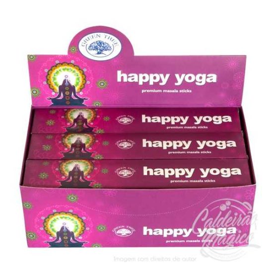 Incenso Happy Yoga - Green Tree