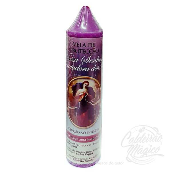 VELA DE PROTECÇÃO NOSSA SENHORA DESATADORA DE NÓS Vela Proteção Nossa Sra. Desatadora de Nós