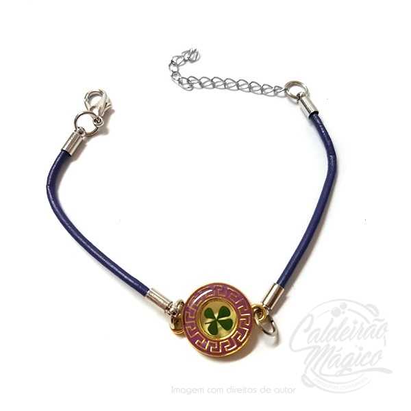 PULSEIRA TREVO LILÁS PULSEIRA TREVO LILÁS