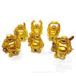 Conjunto 6 Budas 7cm