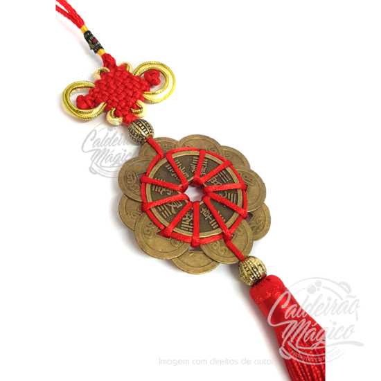 Pendente Feng Shui Flor 7cm
