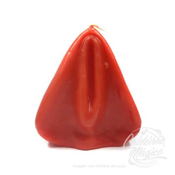 VAGINA VERMELHA Vela Vagina Vermelha