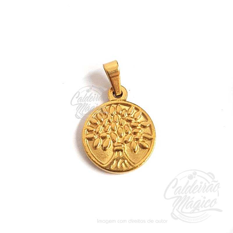 Árvore da Vida Medalha Dourada