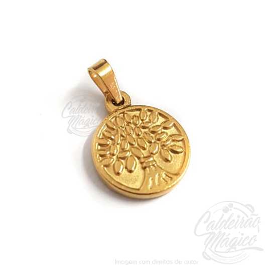 Árvore da Vida Medalha Dourada