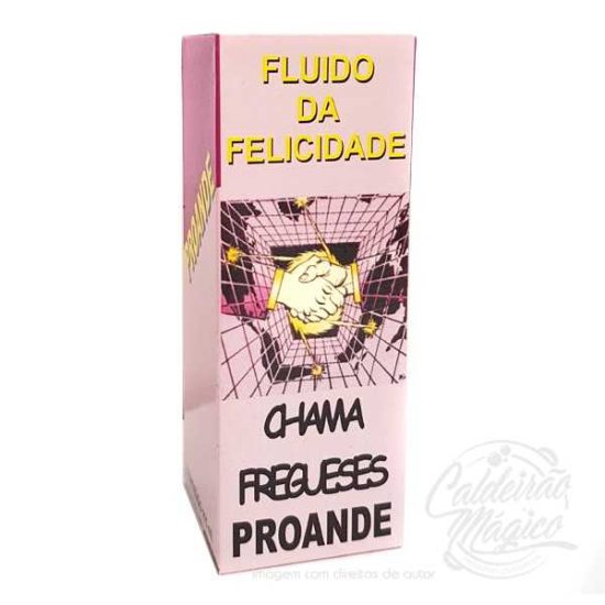 FLUIDO DA FELICIDADE CHAMA FREGUESES