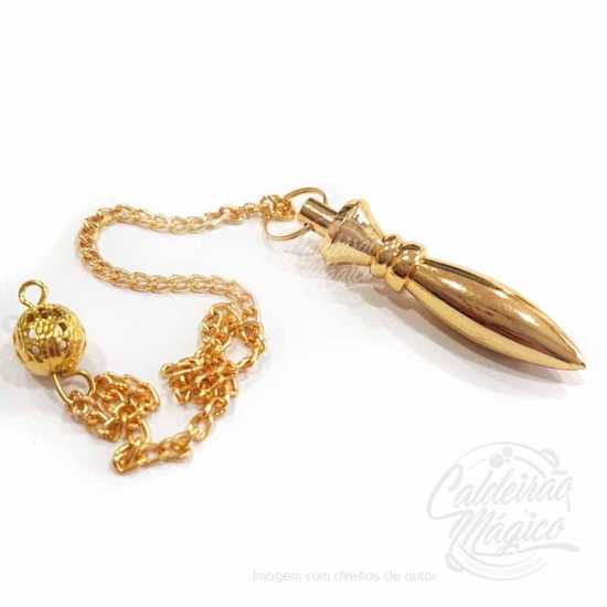 Pêndulo Metal Dourado