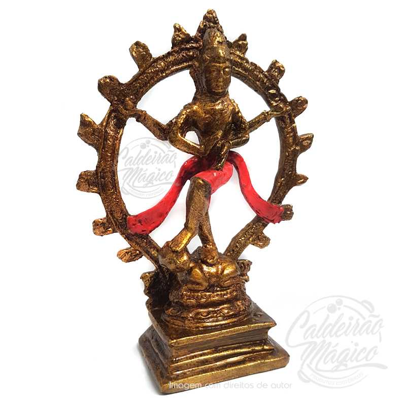 Shiva Nataraja em Vermelho