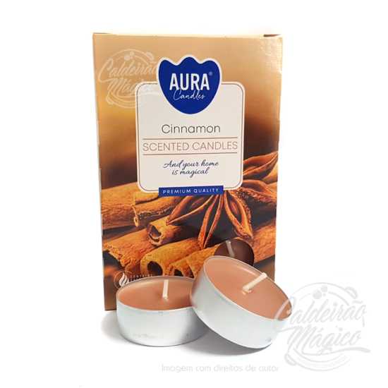 VELAS TEA LIGHT CANELA