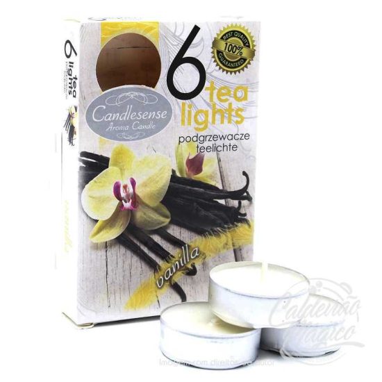 VELAS TEA LIGHT BAUNILHA