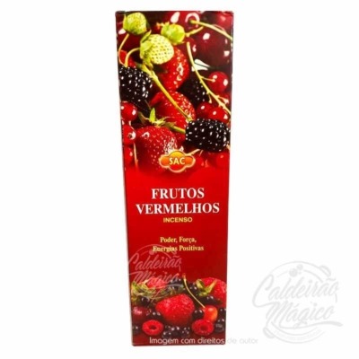 Incenso SAC Frutos Vermelhos