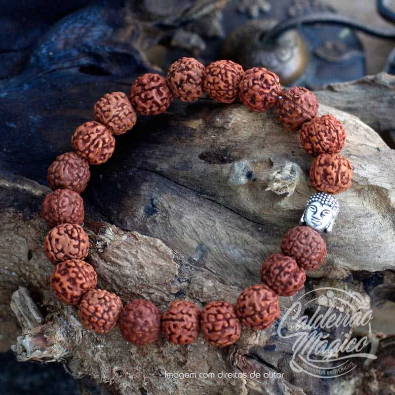 Pulseira Rudraksha Natural