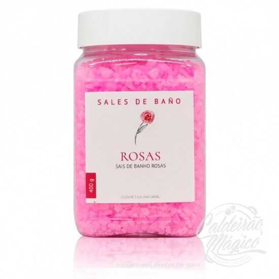 Sais de banho Rosas