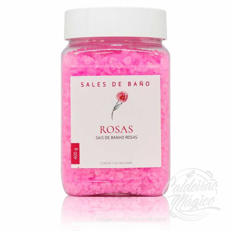 Sais de banho Rosas