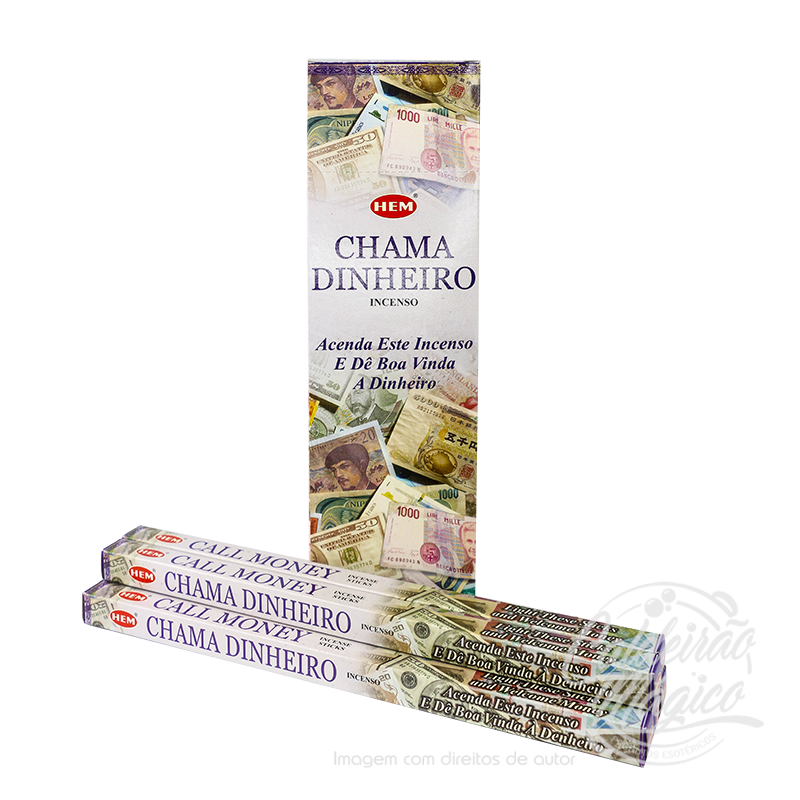 Incenso Chama Dinheiro
