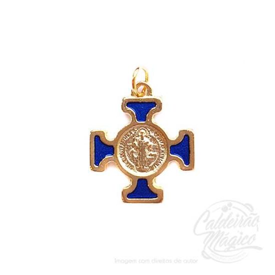 Cruz São Bento Azul