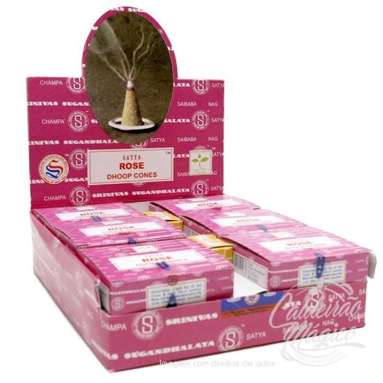 Incenso Satya Rose Cones