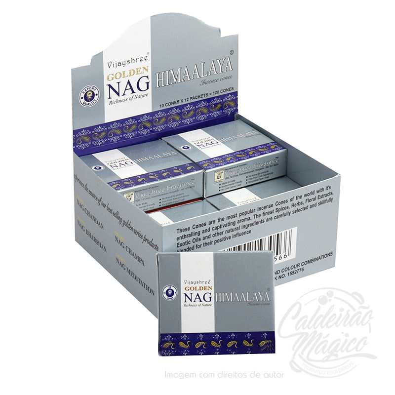Incenso Cone Golden Himalaya