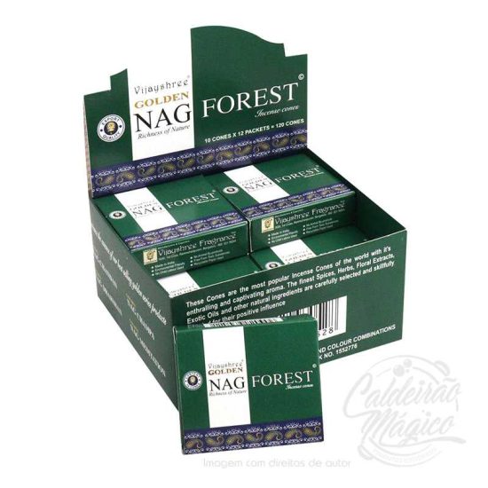 Incenso Cone Vijayshree Golden Nag Patchouli