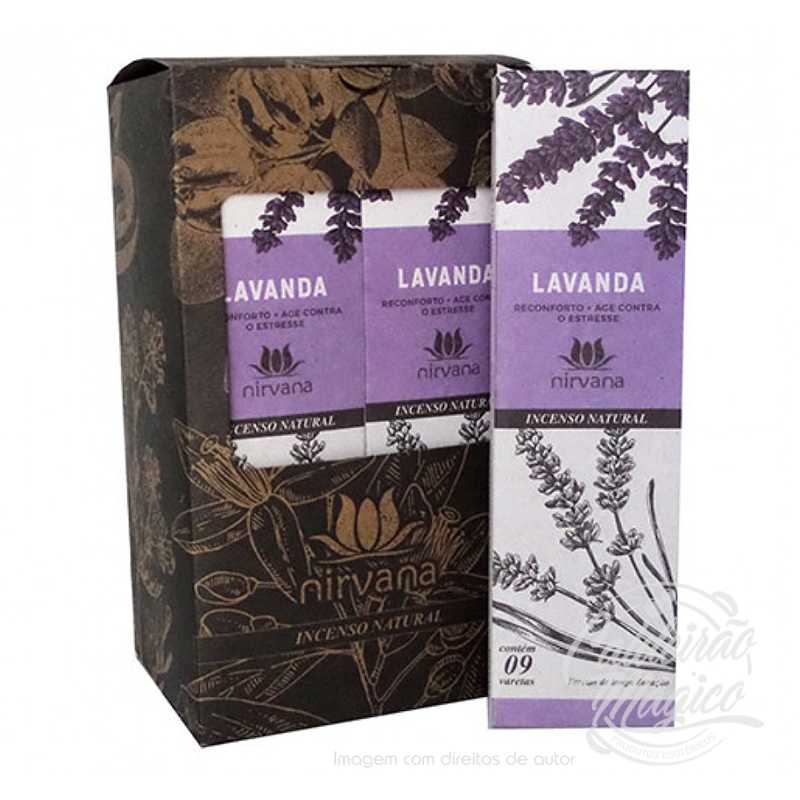 Nirvana_lavanda Incenso Nirvana Lavanda