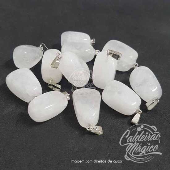 Pendente Cristal Quartzo Leitoso