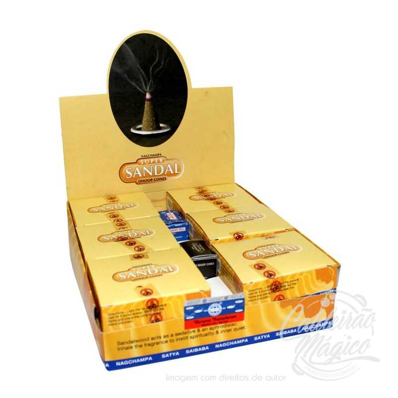 Incenso Nagchampa Super Sandal Dhoop Cones