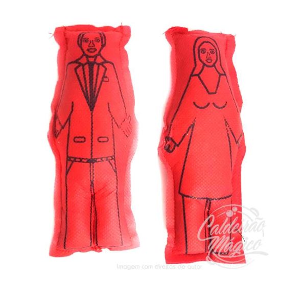 BONECOS VODU EM VERMELHO
