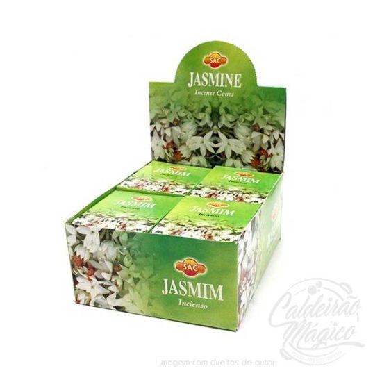 Incenso Cones Jasmim SAC